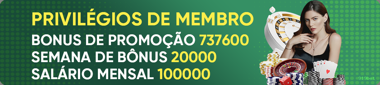 Programa VIP 919bet - benefícios exclusivos